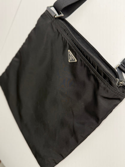 Pre-owned Prada black nylon M crossbody