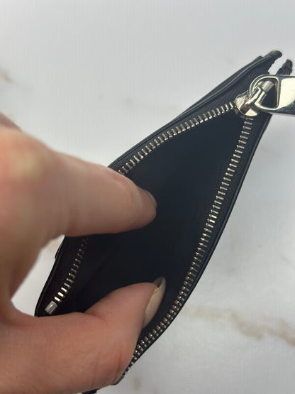 Pre-owned Gucci GG black Guccisima leather card case