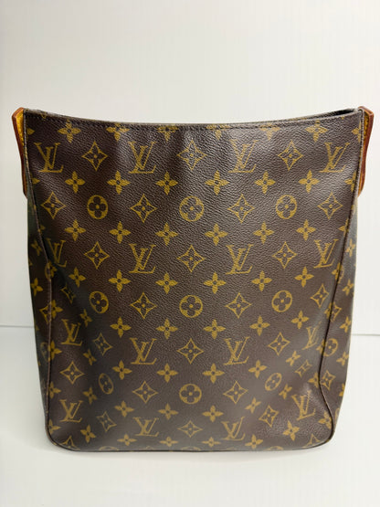 Pre-owned Louis Vuitton monogram canvas looping GM shoulder bag