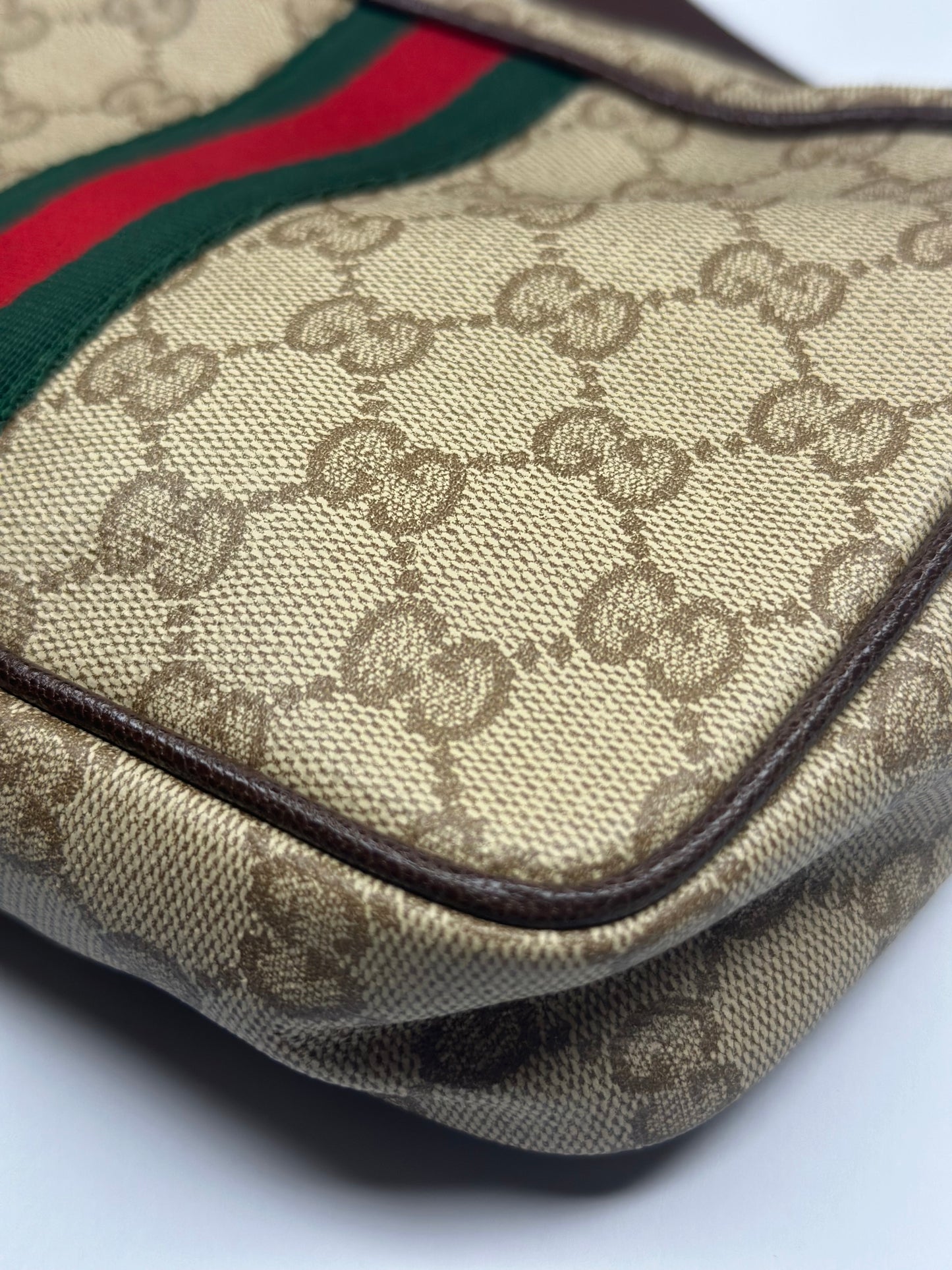 Pre-owned Gucci GG mini bag with Web Crossbody