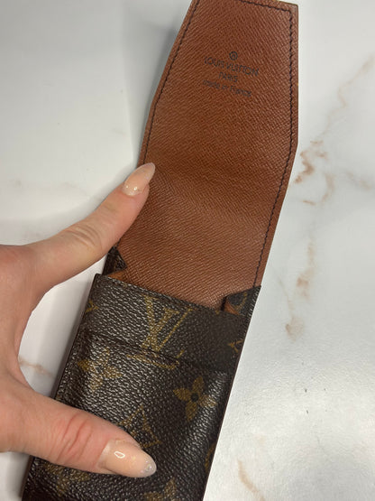 Pre-owned Louis Vuitton monogram canvas Etui case