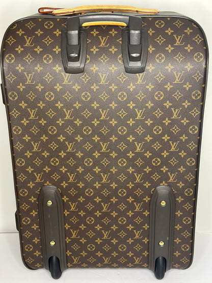 Pre-owned Louis Vuitton monogram canvas Pegase 65 rolling luggage