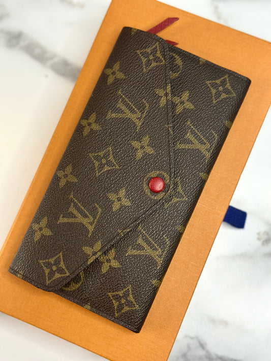 Pre-owned Louis Vuitton Monogram canvas Josephine wallet