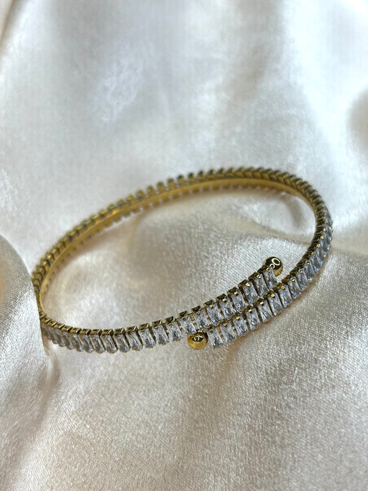 Montecito rhinestone wrap bracelet
