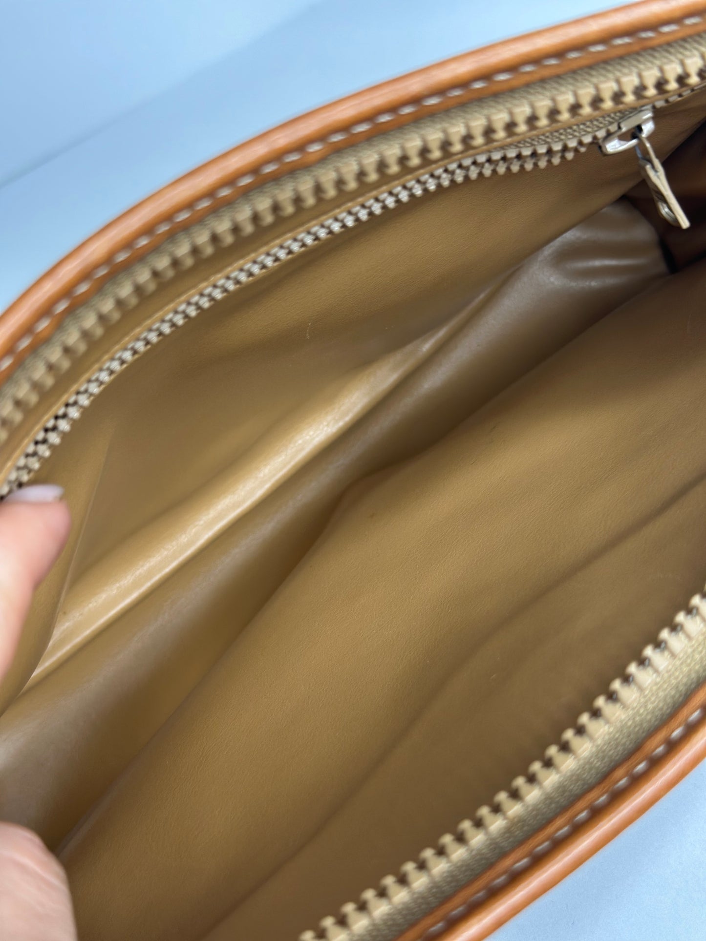 Pre-owned Celine macadam canvas toiletry pouch