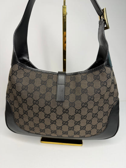 Pre-owned Gucci Gucci Jackie 1961 Hobo Bag in Brown and Black