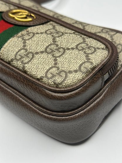 Pre-owned Gucci Gucci GG Ophidia Mini two way Crossbody/belt bag