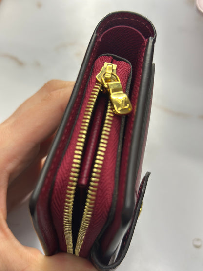 Pre-owned Louis Vuitton monogram canvas Juliette, compact wallet