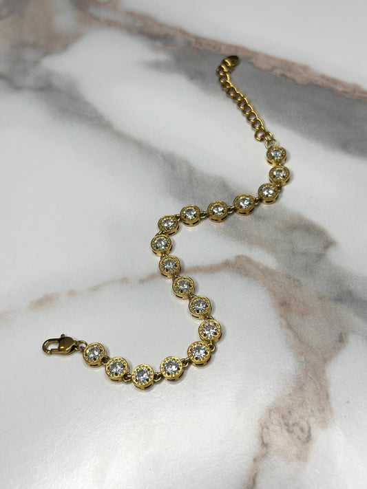 Victoria rhinestone bracelet