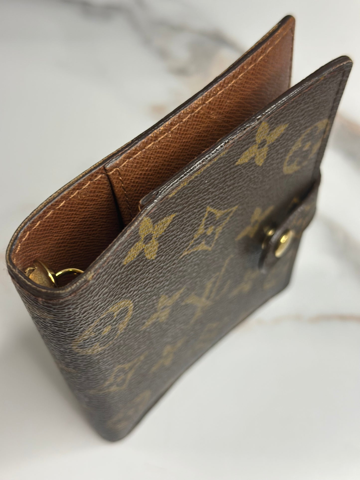 Pre-owned Louis Vuitton monogram, canvas agenda PM