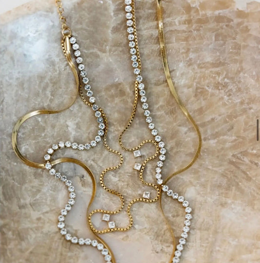 Leah Trio Necklace