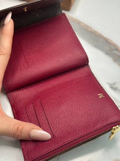 Pre-owned Louis Vuitton monogram canvas Ariane Wallet