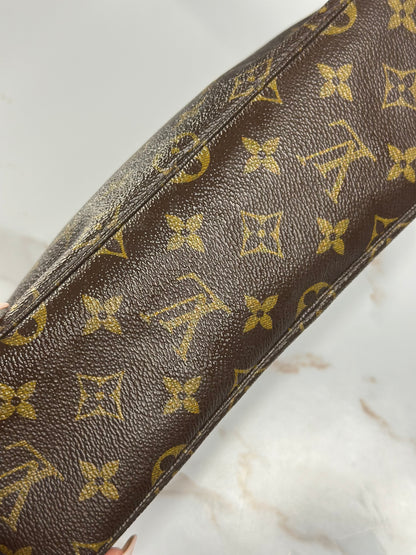 Pre-owned Louis Vuitton monogram canvas trousse 28 toiletry pouch