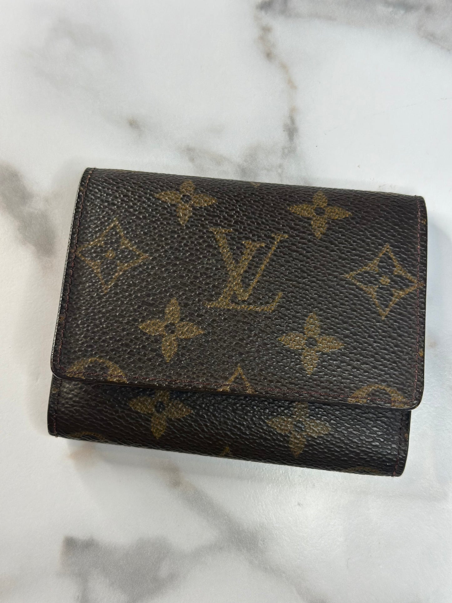 Pre-owned Louis Vuitton monogram canvas business card holder