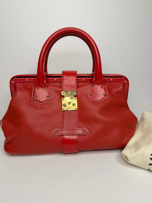 Pre-owned Louis Vuitton Suhali L'Ingenieux Handbag Leather