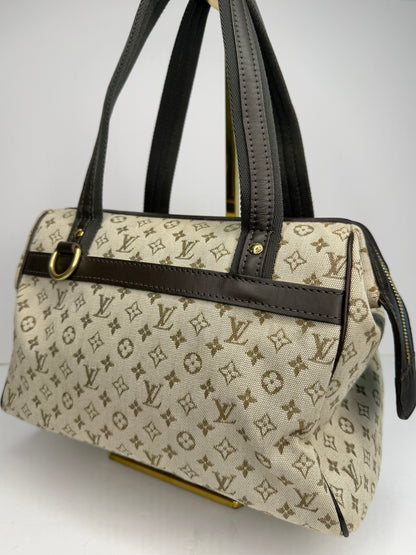 Pre-owned Louis Vuitton Vintage Monogram Mini Lin Josephine PM