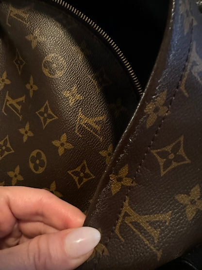 Pre-owned Louis Vuitton monogram canvas, Palm Springs MM backpack