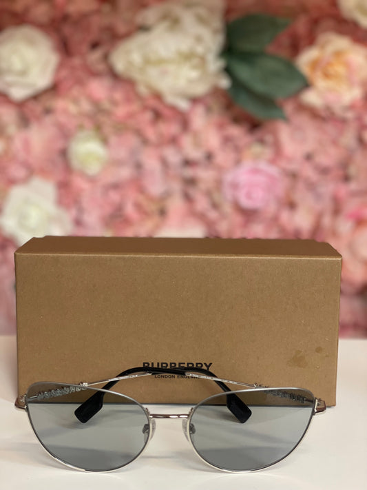 Burberry Women's Harper Silver Sunglasses