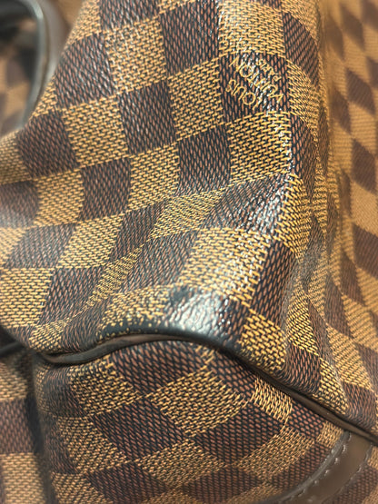 Pre-owned Louis Vuitton Damier Ebene Speedy 30 bandolier crossbody