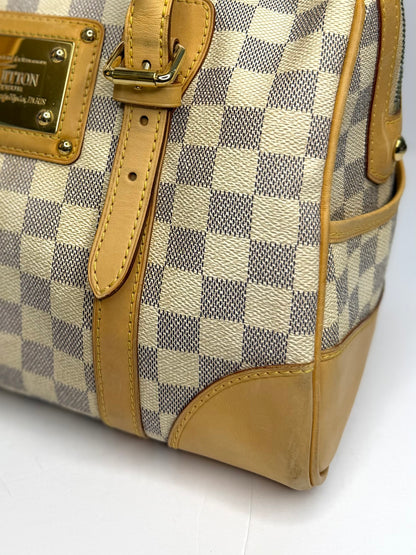 Pre-owned Louis Vuitton Damier Azur Berkeley tote