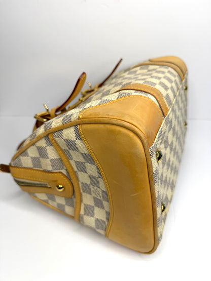 Pre-owned Louis Vuitton Damier Azur Berkeley tote