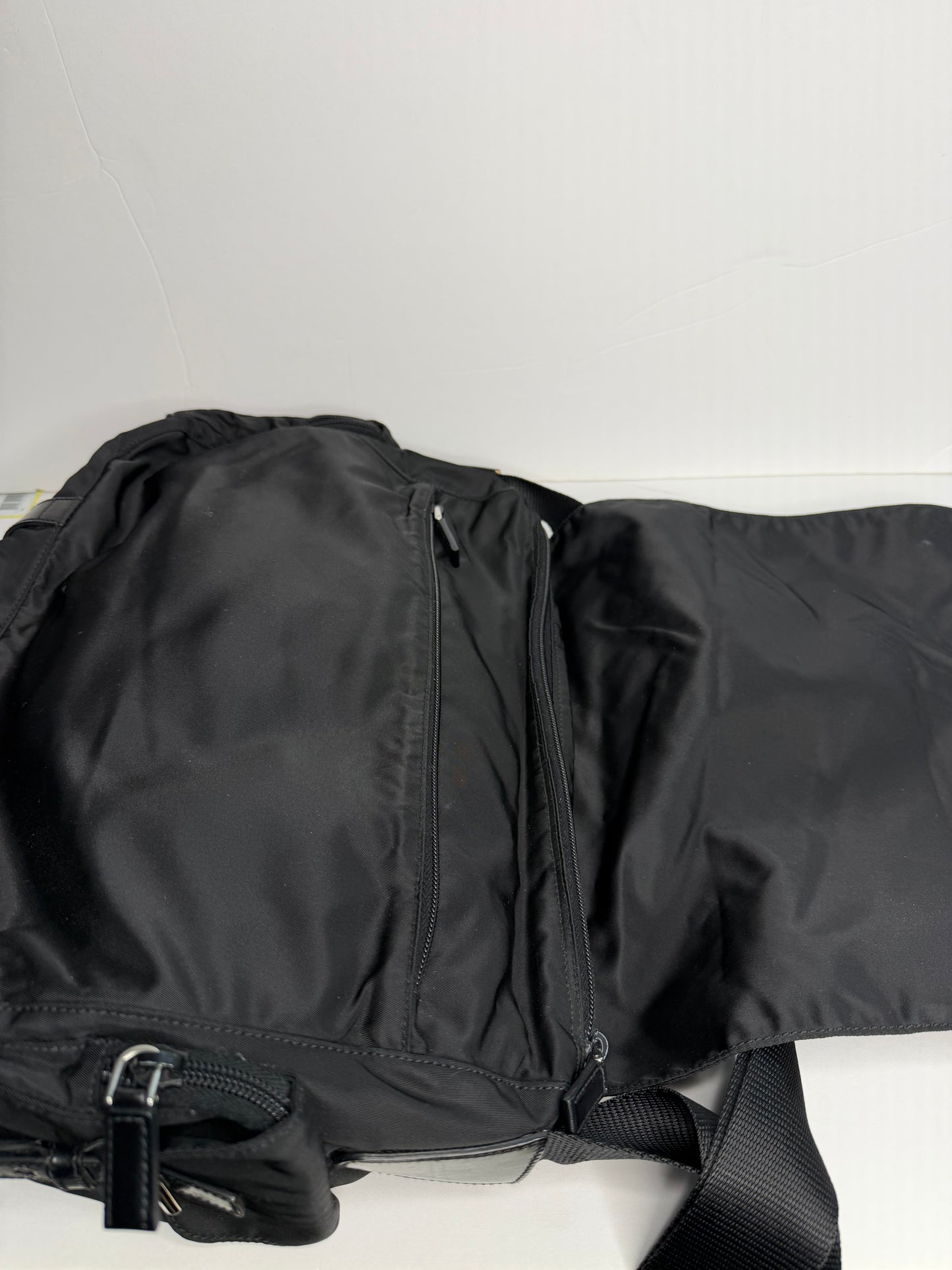 Pre-owned Prada nylon black messenger bag