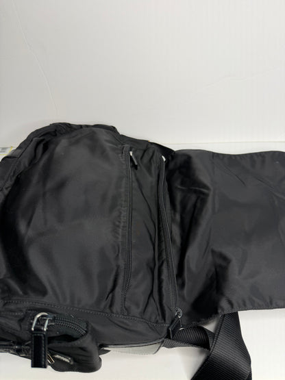 Pre-owned Prada nylon black messenger bag