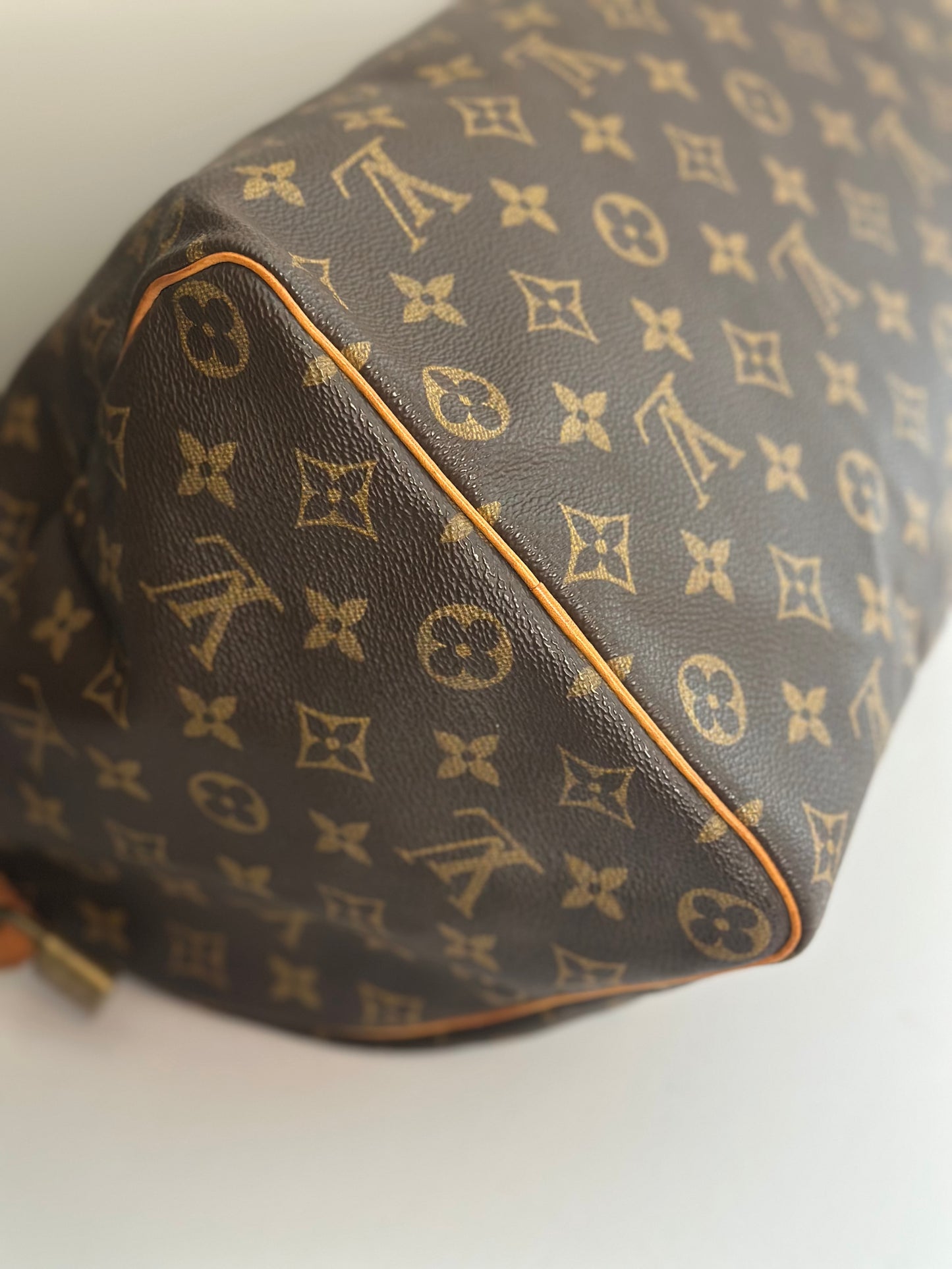 Pre-owned Louis Vuitton monogram canvas speedy 35 Boston bag