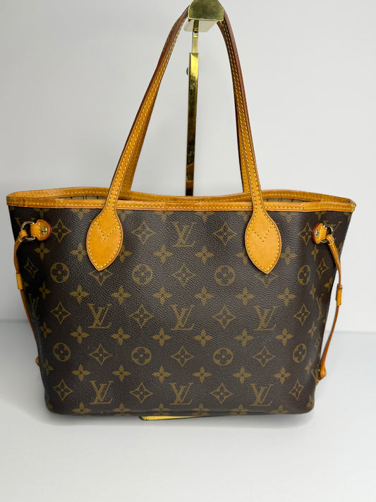 Pre-owned Louis Vuitton monogram canvas neverfull PM