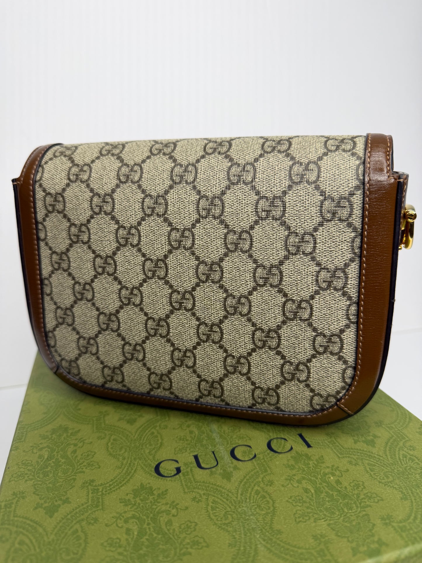 Pre-owned Gucci Horsebit 1955 small shoulder bag