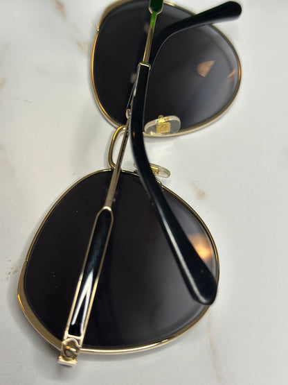 Pre-owned Kate Spade black sunglasses with enamel detail