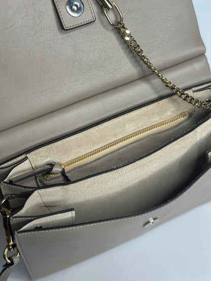 Pre-owned Chloe Chloé Faye shoulder bag in Motty Grey