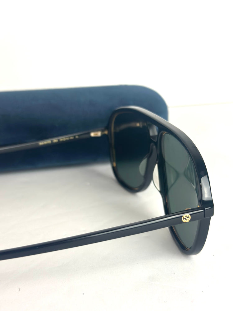 #2 Pre-Owned Gucci Black aviators