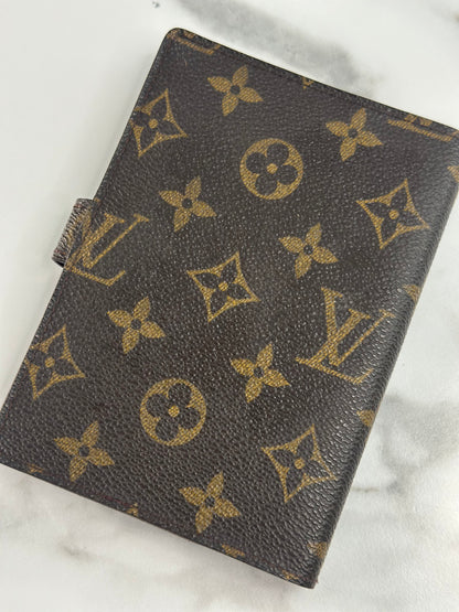 Pre-owned Louis Vuitton monogram canvas agenda PM