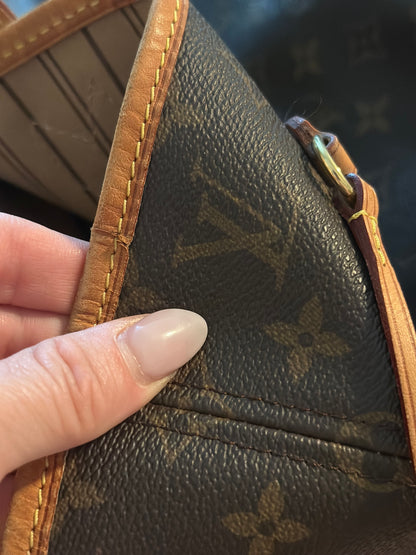 Pre-owned Louis Vuitton Monogram Canvas Neverfull MM Tote