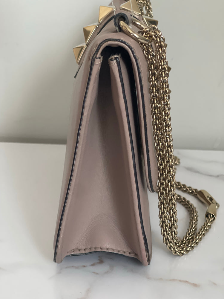 Pre-owned *Sale Item* Valentino Medium Glam Lock Rockstud